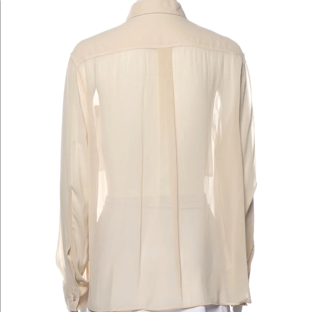 Balenciaga Long-Sleeve Button-up Top - Picture 2 of 3